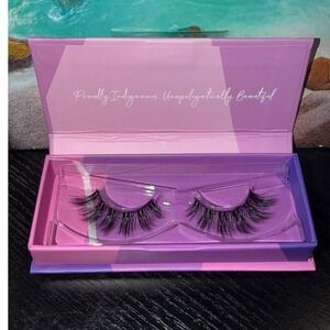Prados Beauty Luxe Faux Mink Lashes Baddie Clan Black Reusable Cruelty-Free NEW